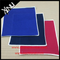 Cotton Knit Pocket Square Navy White Border Handkerchief Wholesale